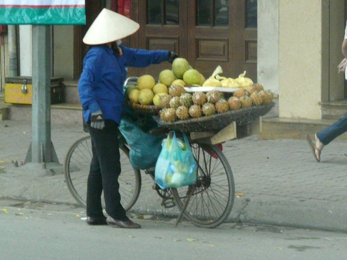 Mousse de combava, tranche de pomme cannelle - Vietnam, Hanoï