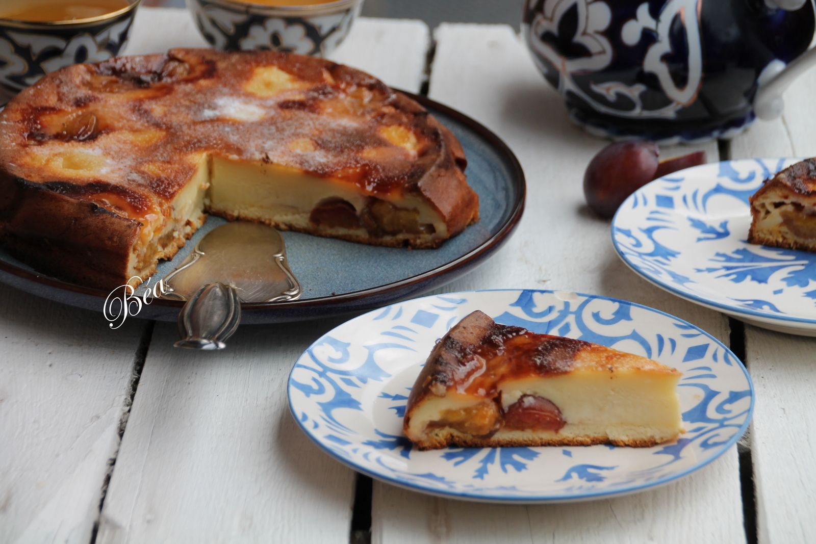 Gateau Magique Aux Quetsches Les Petits Plats De Bea