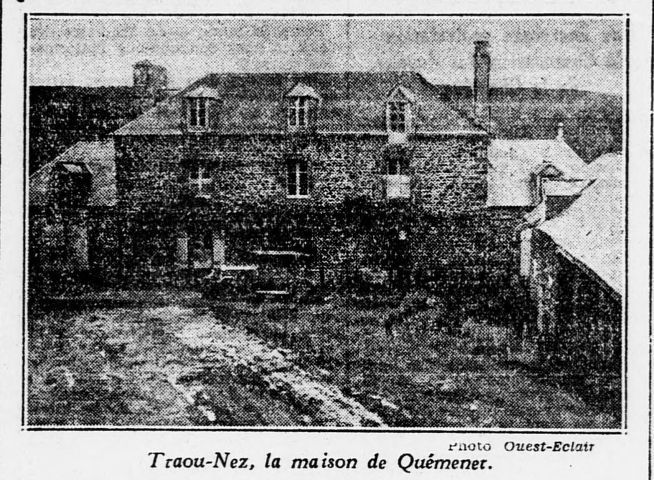1931. La maison de Pierre Quémeneur. A Traou-Nez.
