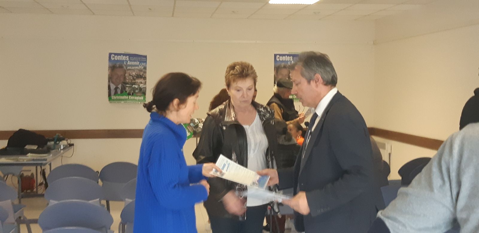 SCLOS de CONTES: Une réunion publique réussie!