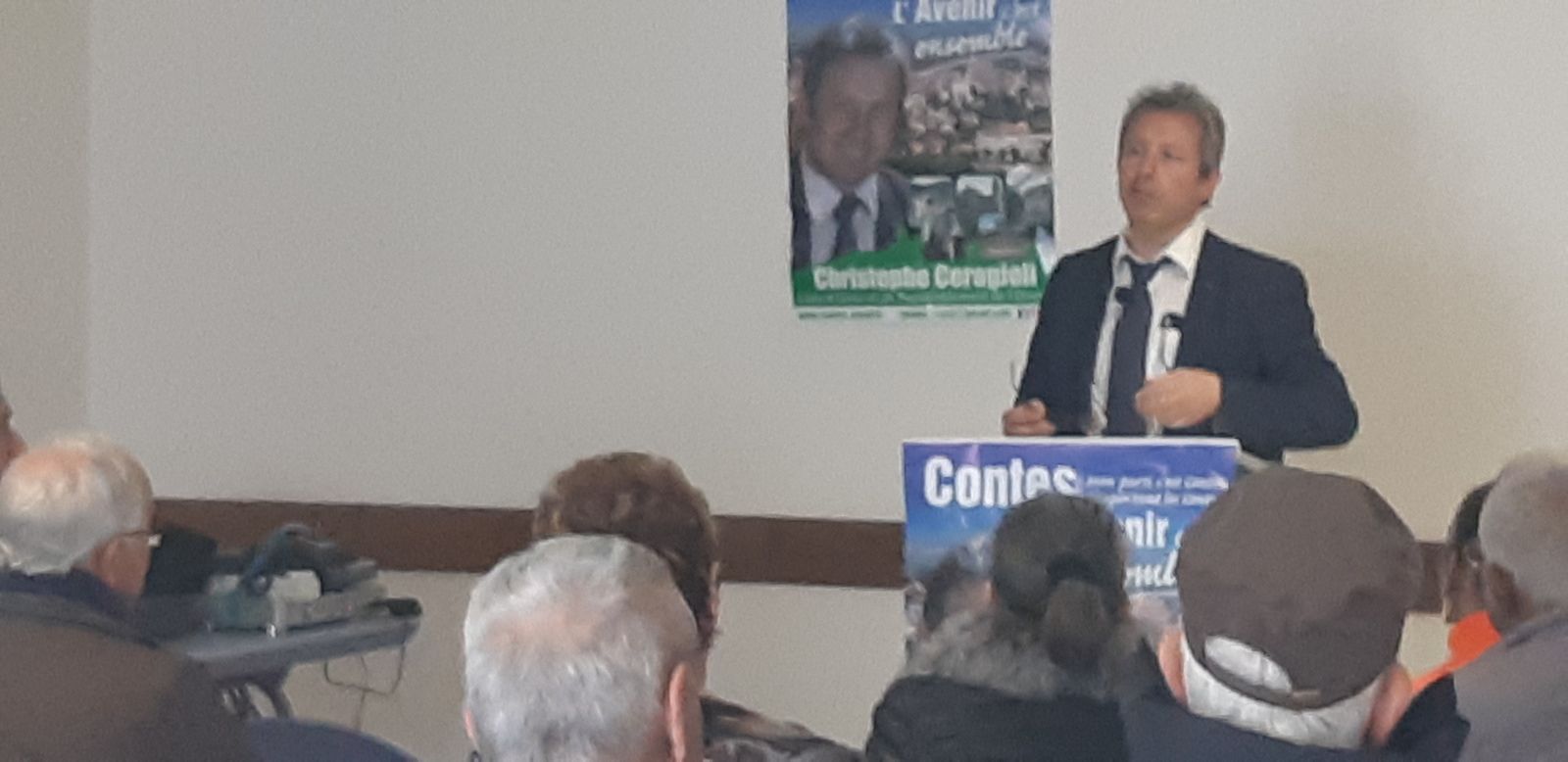 SCLOS de CONTES: Une réunion publique réussie!