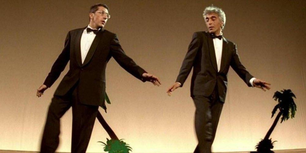 Gérard Darmon et Alain Chabat au Festival de Cannes ont dansé la carioca