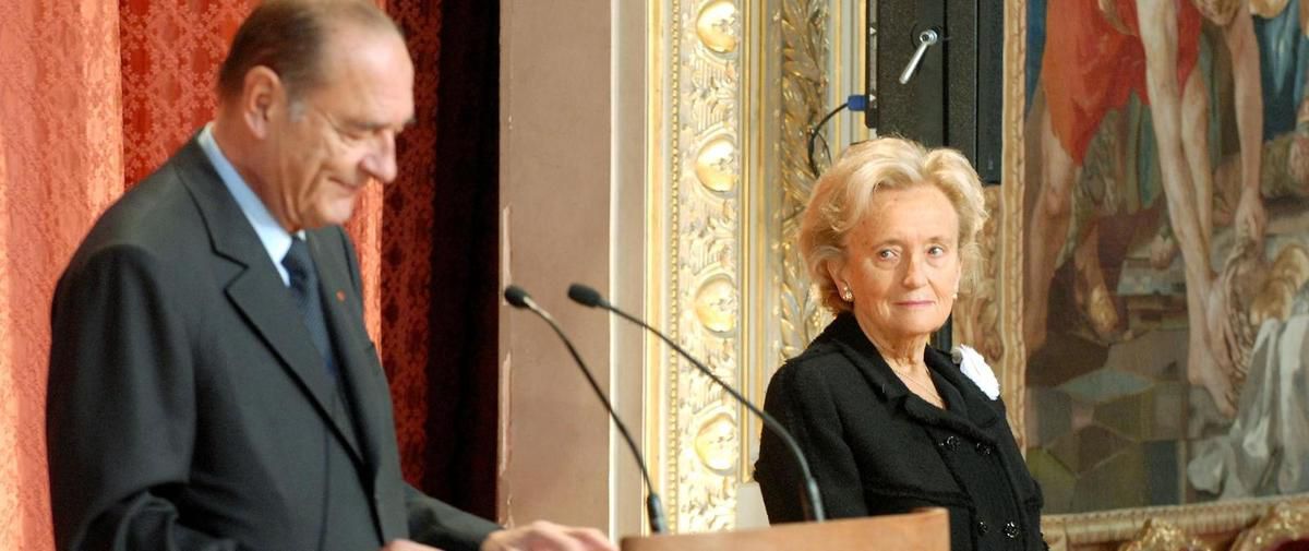Bernadette Chirac évoque les incartades de son époux