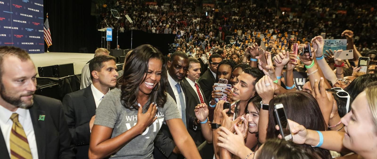 Michelle Obama, une mégastar à la conquête de l'Amérique