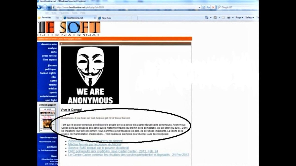Anonymous DRC