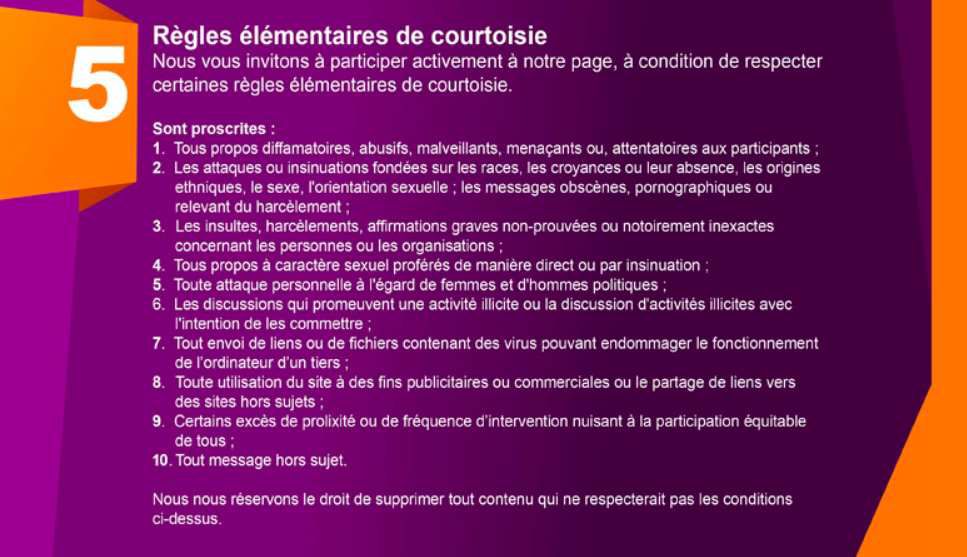 Charte réseaux sociaux Africell RDC