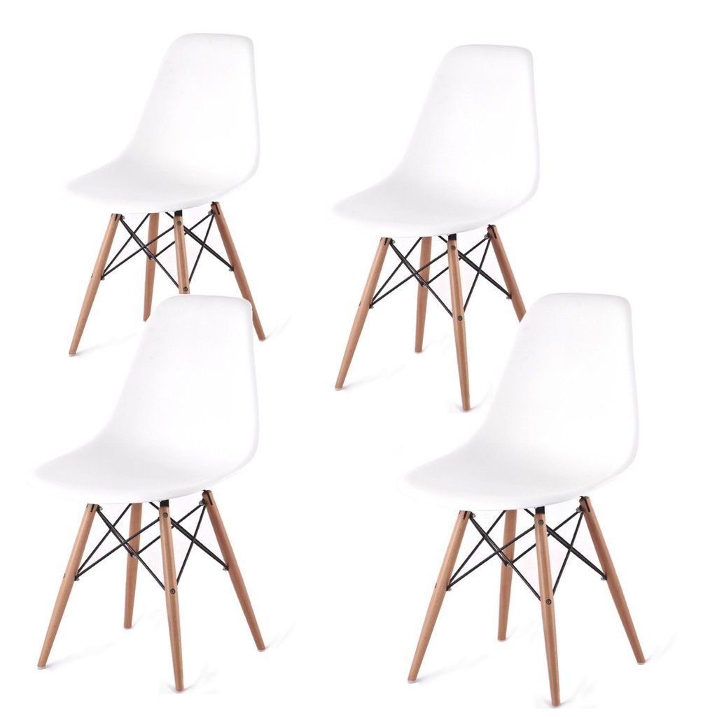 4 chaises design Scandinave pas cher