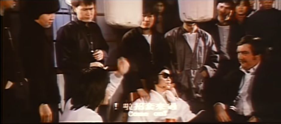 The Bruce Lee impersonator isn't recognised when fighting but because of his shades and his star-like attitude. 