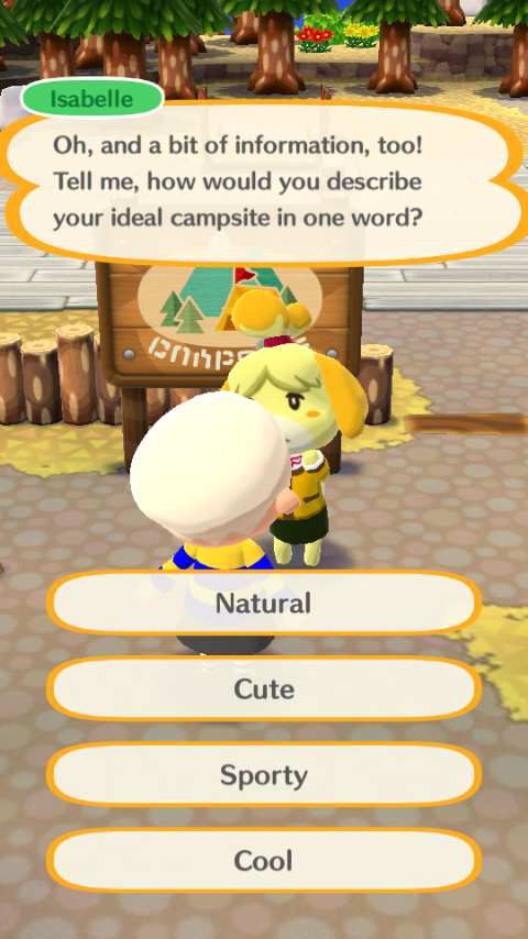 camping Animal Crossing Pocket Camp