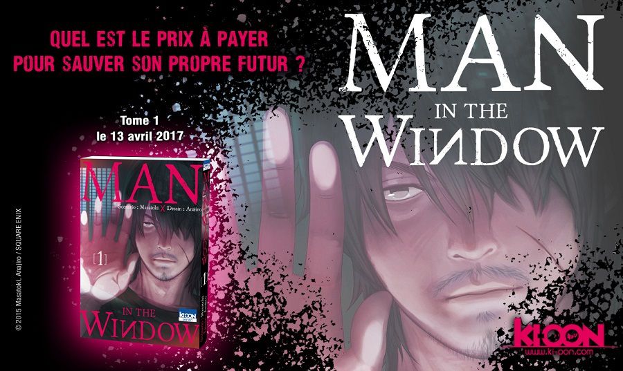 manga Man in the window