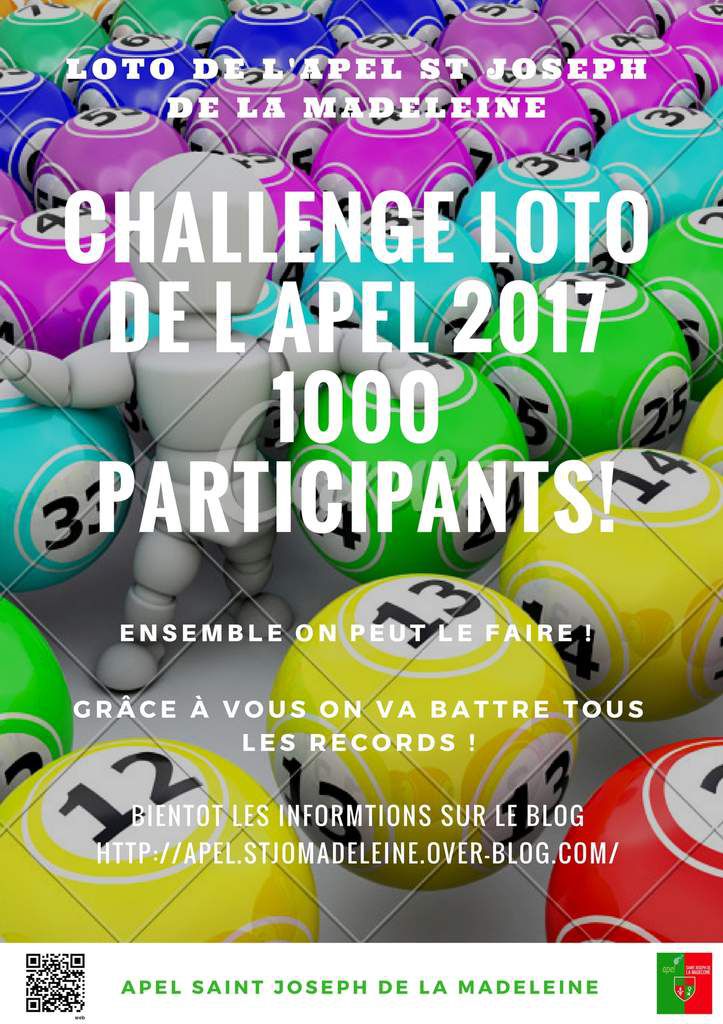 APEL LOTO CHALLENGE 2017 : 1000 PARTICIPANTS !