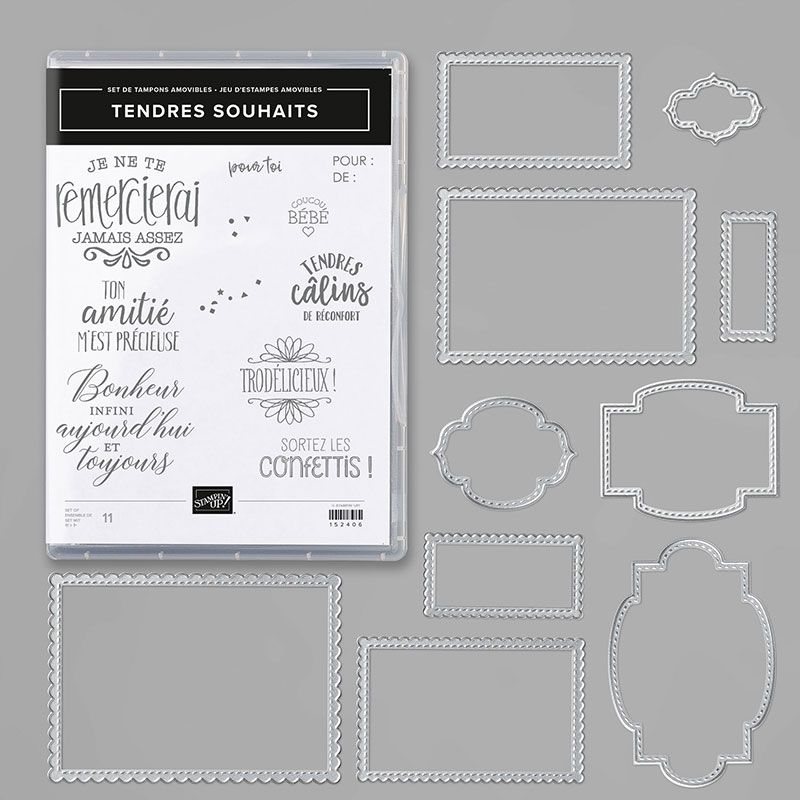 Stampin'Up! lot tendres souhaits So sentimental Bundle by Stampin'Up! video gratuite commande en ligne