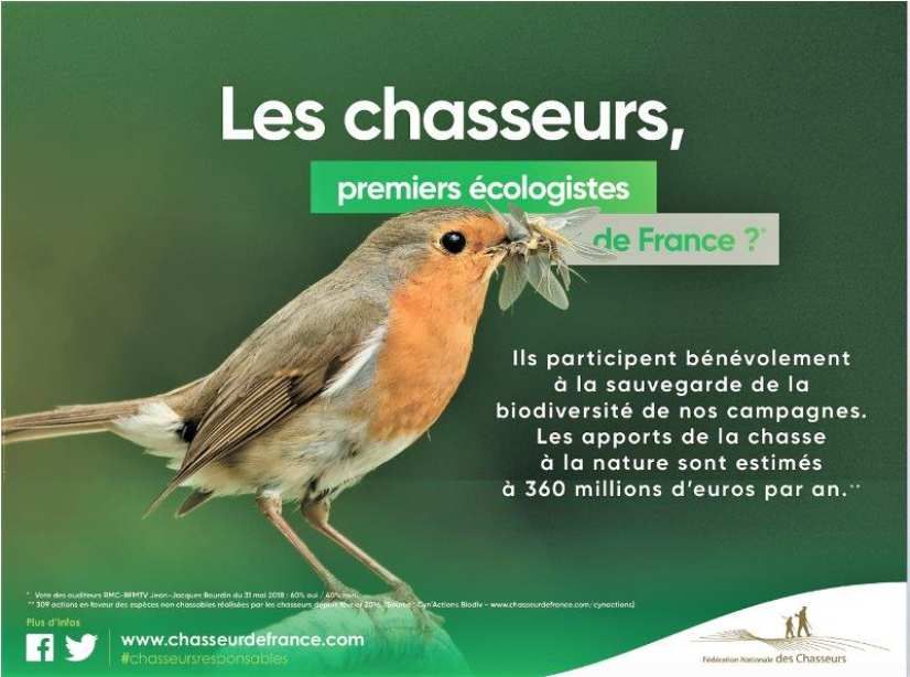 Chasseurs Une Excellente Demarche De Communication Agriculture Alimentation Sante Publique Soyons Rationnels