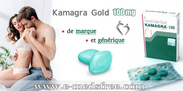 Kamagra Gold 100 mg Sans Ordonnance sur la Pharmacie en ligne d'Europe www.e-medsfree.com