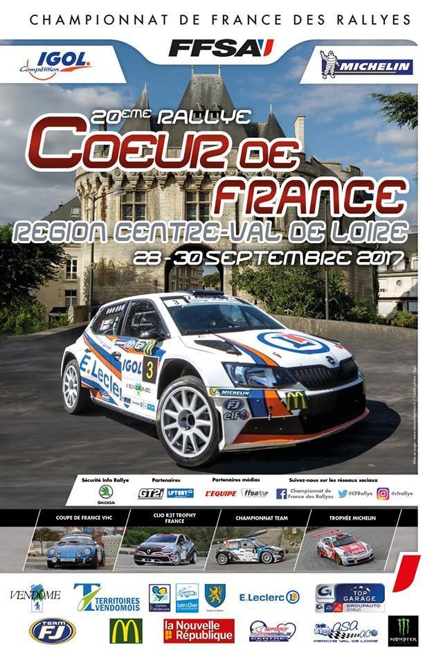 Présentation du rallye COEUR de FRANCE RALLYEPASSION FRANCE