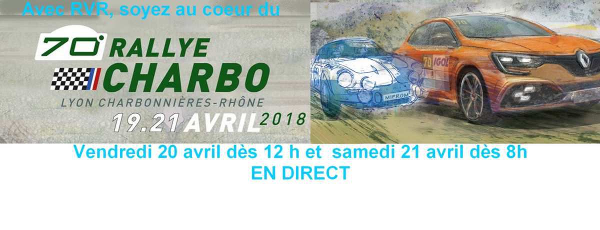 Programme RVR RADIO 70eme rallye Lyon-Charbonnières - RALLYE-PASSION FRANCE