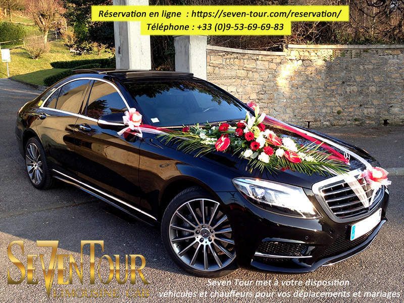 SEVEN TOUR LIMOUSINE CAB Services de véhicules et chauffeurs de prestige pour professionnels et particuliers Véhicules haut de gamme et de luxe, berlines avec chauffeur, prestations sur mesure Paris et province