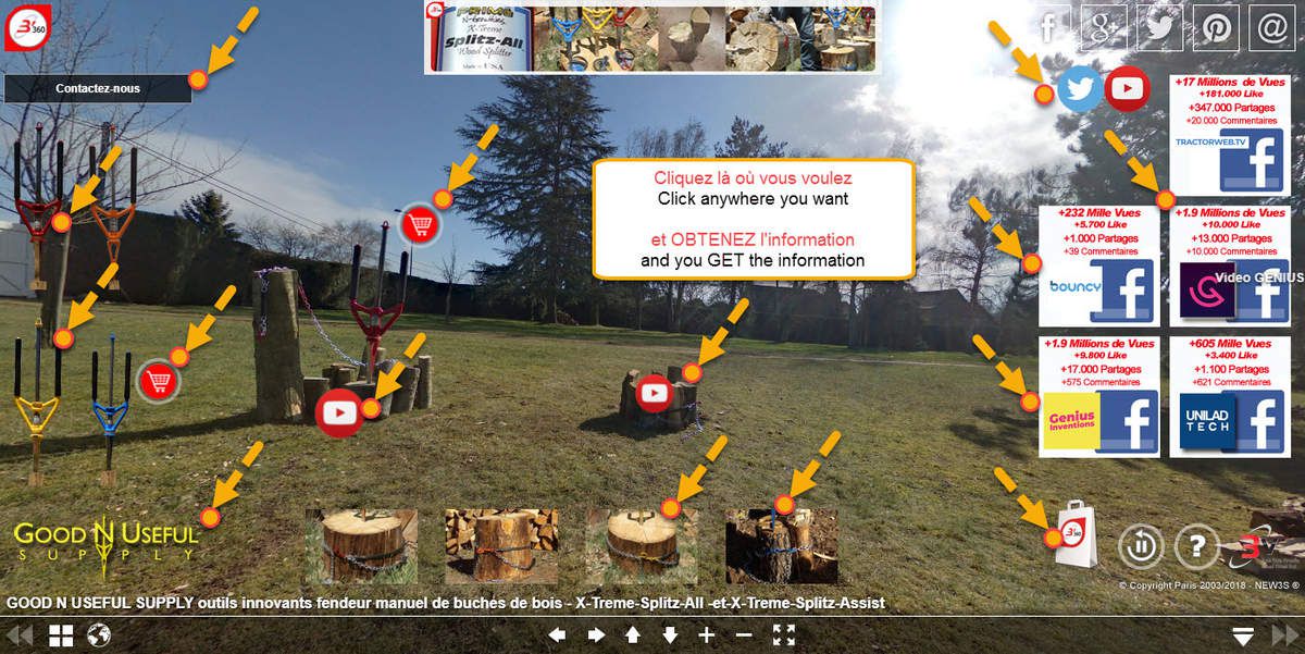 No adjusting the log or moving to get the right angle to split No repetitive bending to adjust or pick up logs. You have full control of log sizes