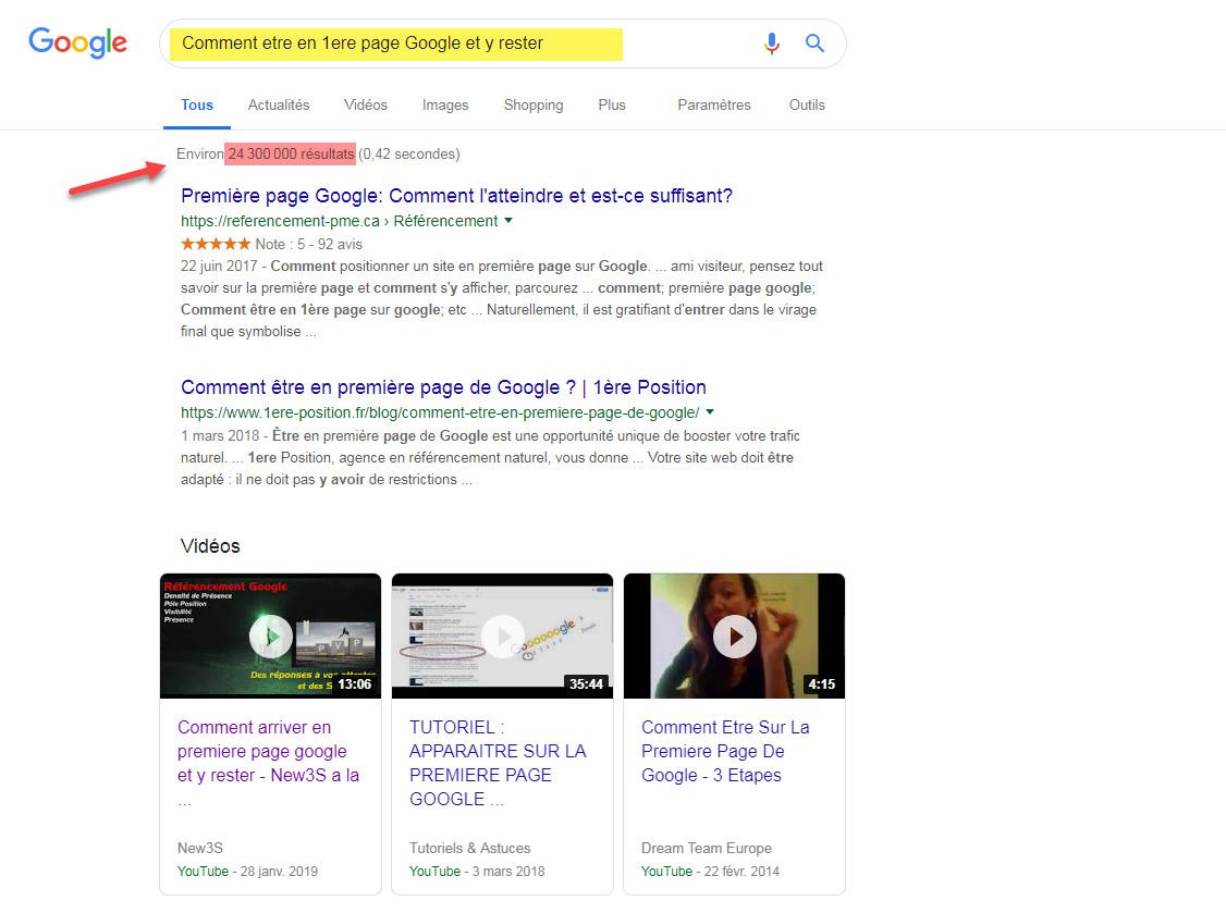 Comment arriver en 1ere page Google et y rester