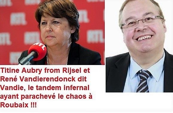Le tandem infernal Titine et Vandie : Les Roubaisiens ne devraient jamais leur dire merci car ils sont les principaux protagonistes du déclin de Roubaix !!!