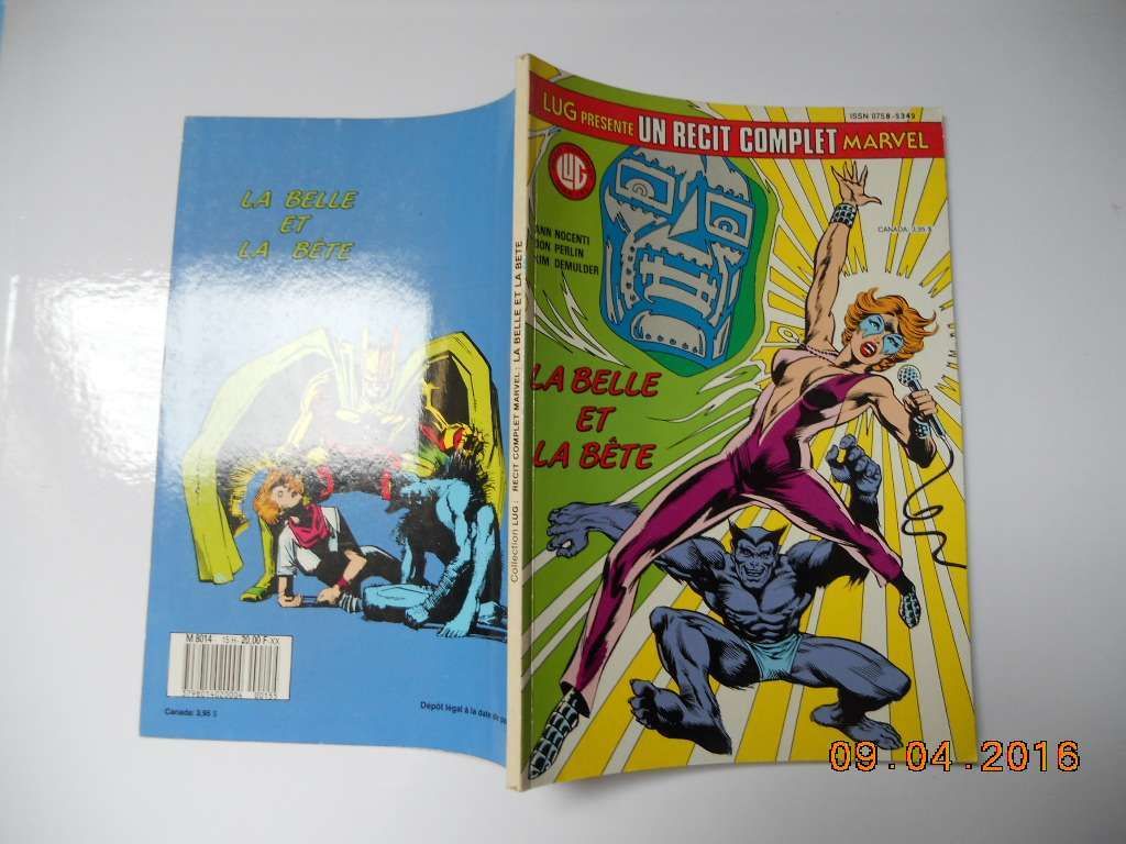 Semic Un Récit Complet Marvel RCM N° 32 Lug
