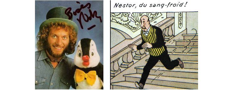 Nestor – Tintin et le secret de la Licorne (Hergé)