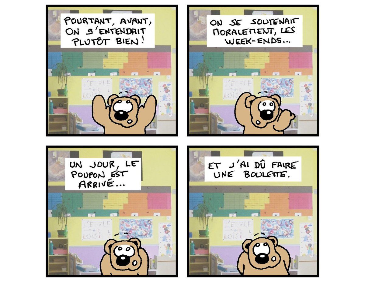 Laisse tomber, nie heurt.