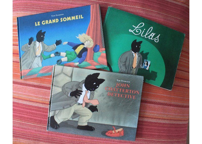 Les trois albums avec John Chatterton - Yvan Pommaux