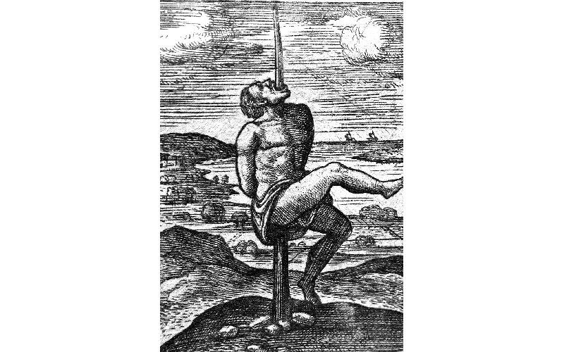 Gravure extraite du livre De Cruce de Juste Lipse – 1593 (Wikipédia)