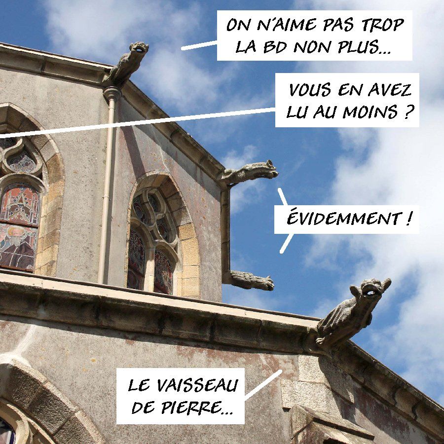 Gargouilles ? D'eux béni t'y es.