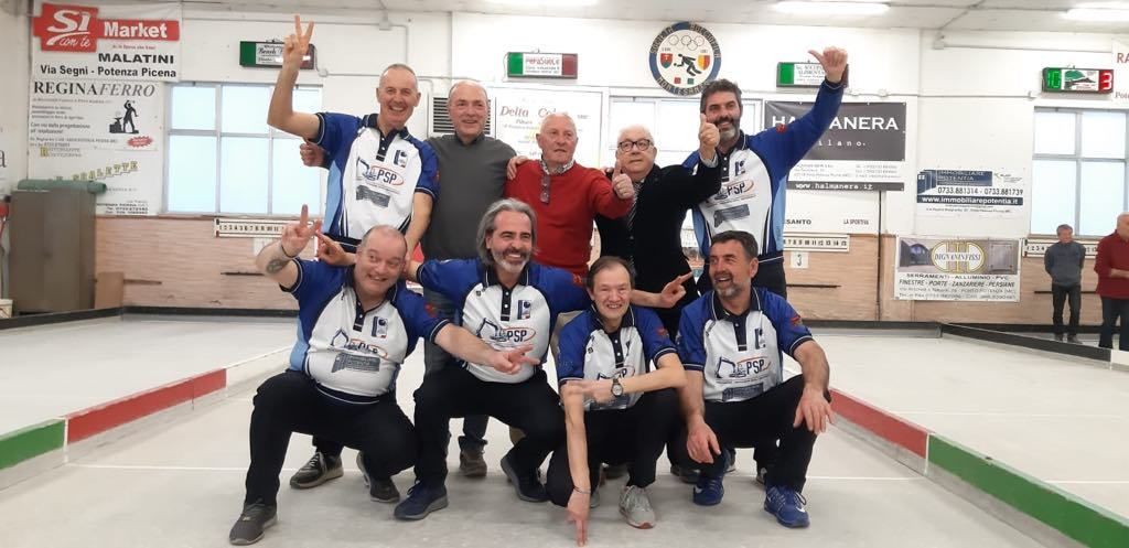 TRE MEDAGLIE MARCHIGIANE AI CAMPIONATI ITALIANI DI BOCCE