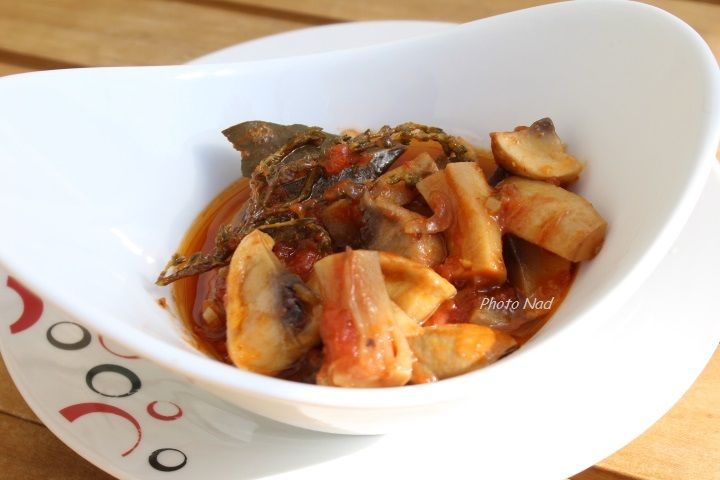 Champignons à la grecque (à ma façon) - Mamy Nadine cuisine...