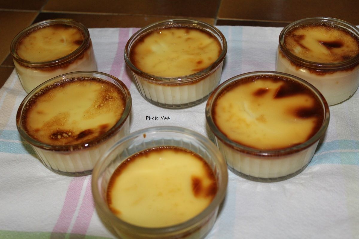 Crème aux Oeufs - Mamy Nadine cuisine...