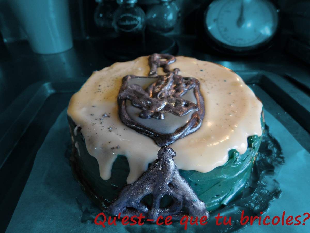Gateau Tres Chocolat Serdaigle Ou Comment Faire Plaisir A Sa Petite Filleule Ok Plus Si Petite Que Ca Qu Est Ce Que Tu Bricoles