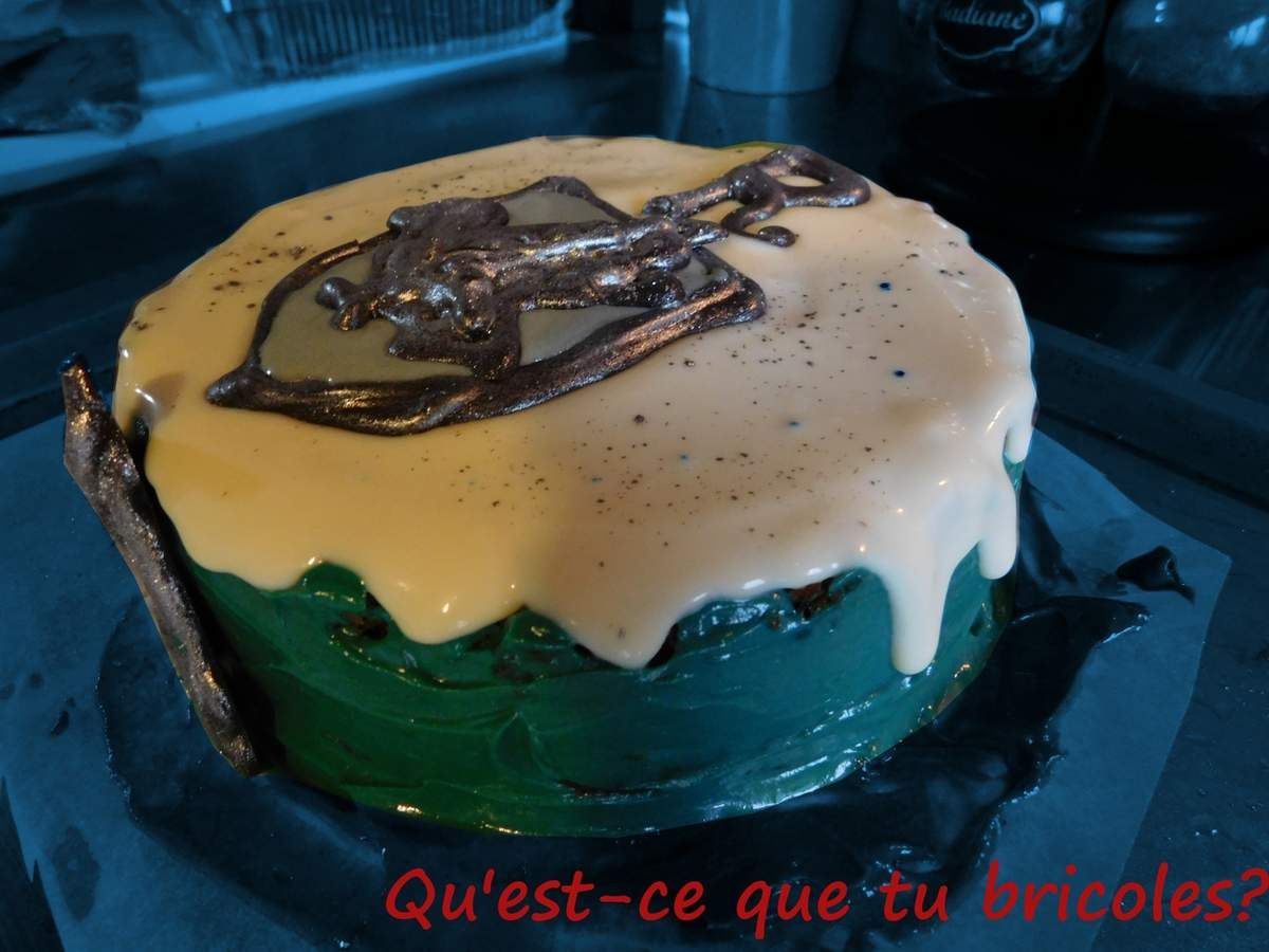 Gateau Tres Chocolat Serdaigle Ou Comment Faire Plaisir A Sa Petite Filleule Ok Plus Si Petite Que Ca Qu Est Ce Que Tu Bricoles