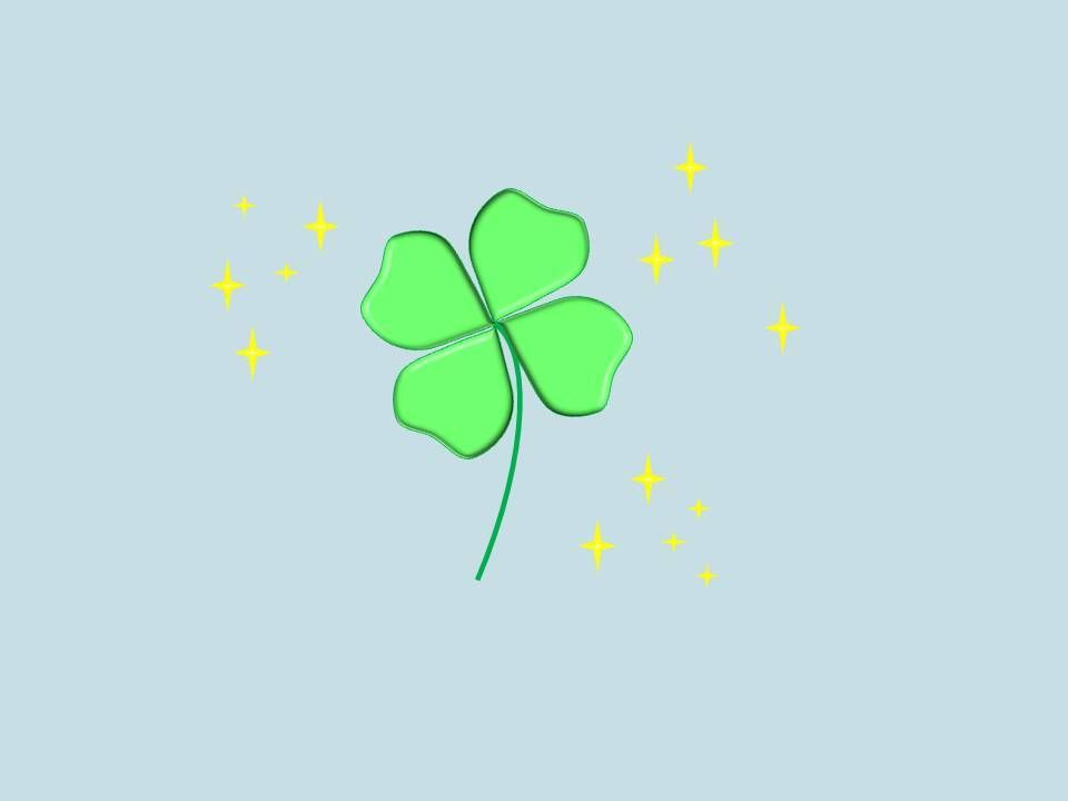 trèfle à quatre feuilles