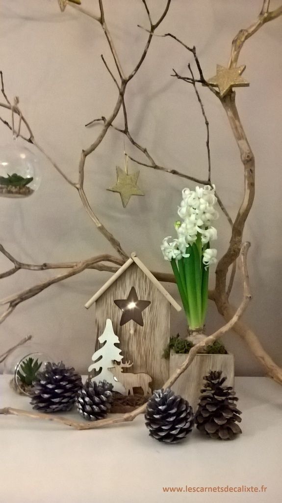 décor bois blanc nature hiver cosy hygge lumière douceur