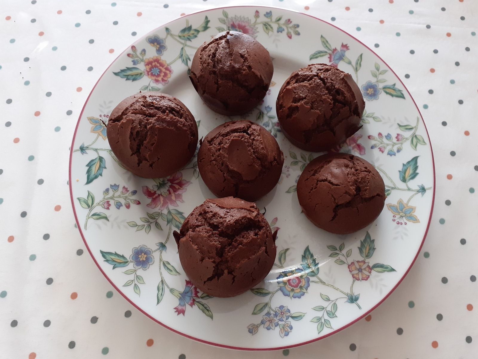 muffins au chocolat