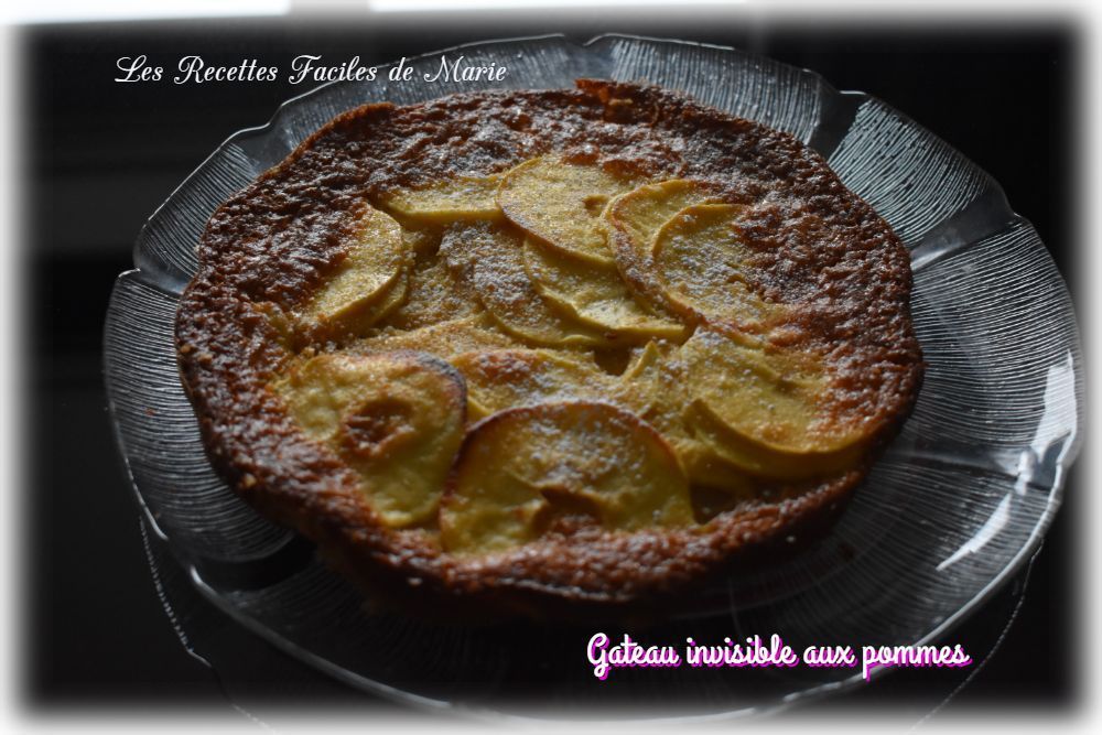 Gateau Invisible Aux Pommes Les Recettes Faciles De Marie Gateau Invisible Aux Pommes Les Recettes Faciles De Marie
