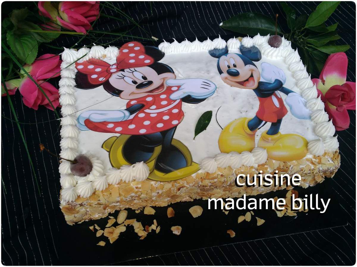 Gateau D Anniversaire Mickey Et Minnie كيكة عيد ميلاد للاطفال ميكي وميني