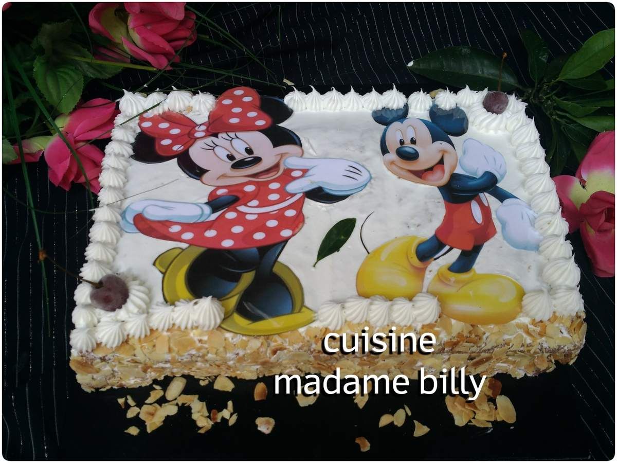 Gateau D Anniversaire Mickey Et Minnie كيكة عيد ميلاد للاطفال ميكي وميني