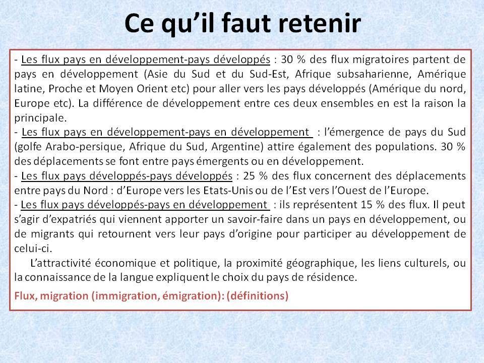 Un Monde De Migrants 4ème Contrôle Corrige GEO3 : Un monde de migrants - Histoire, géographie et EMC 4e