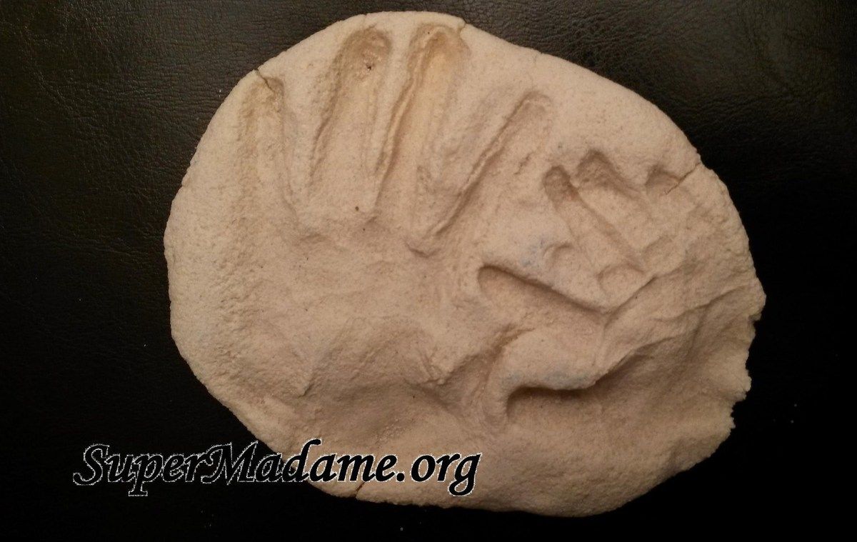 Moulage main d'enfant