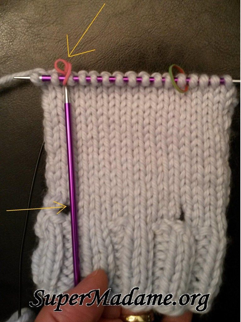 Tricot facile : jambières à mailles lâchées