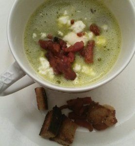 Soupe de petits pois facile et pas chère
