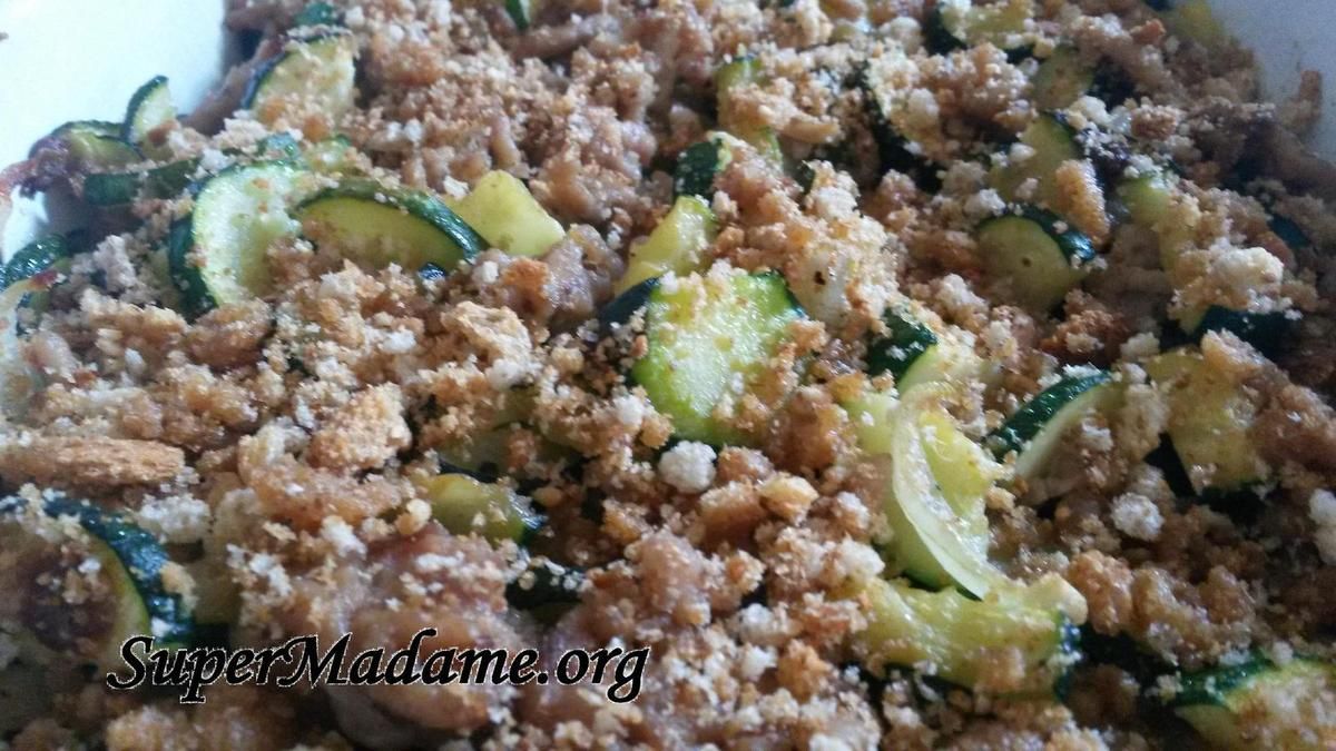 Recette pas chere plat complet veau courgette