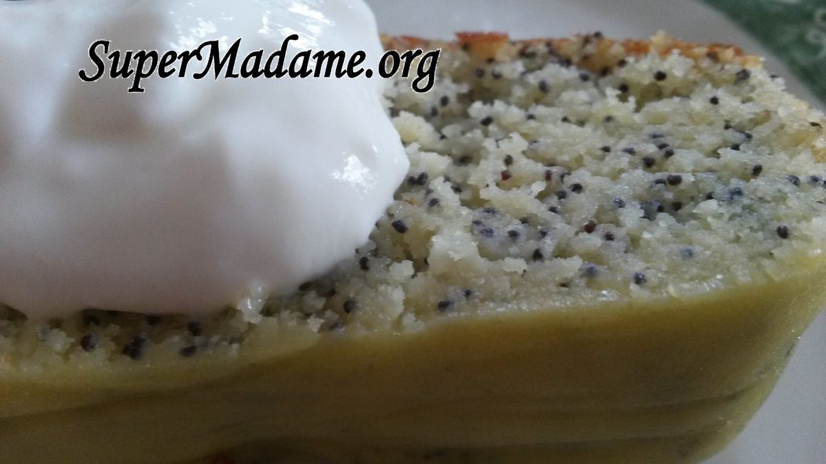 cake citron pavot et amandes