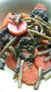 Recette légumes au pesto