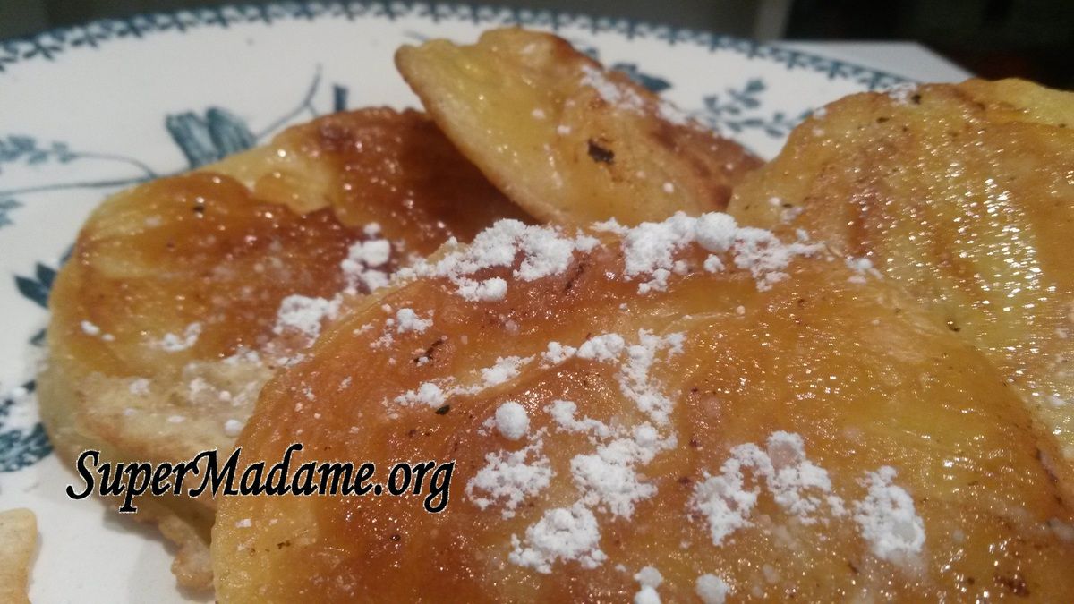 beignets aux pommes faciles sans friture