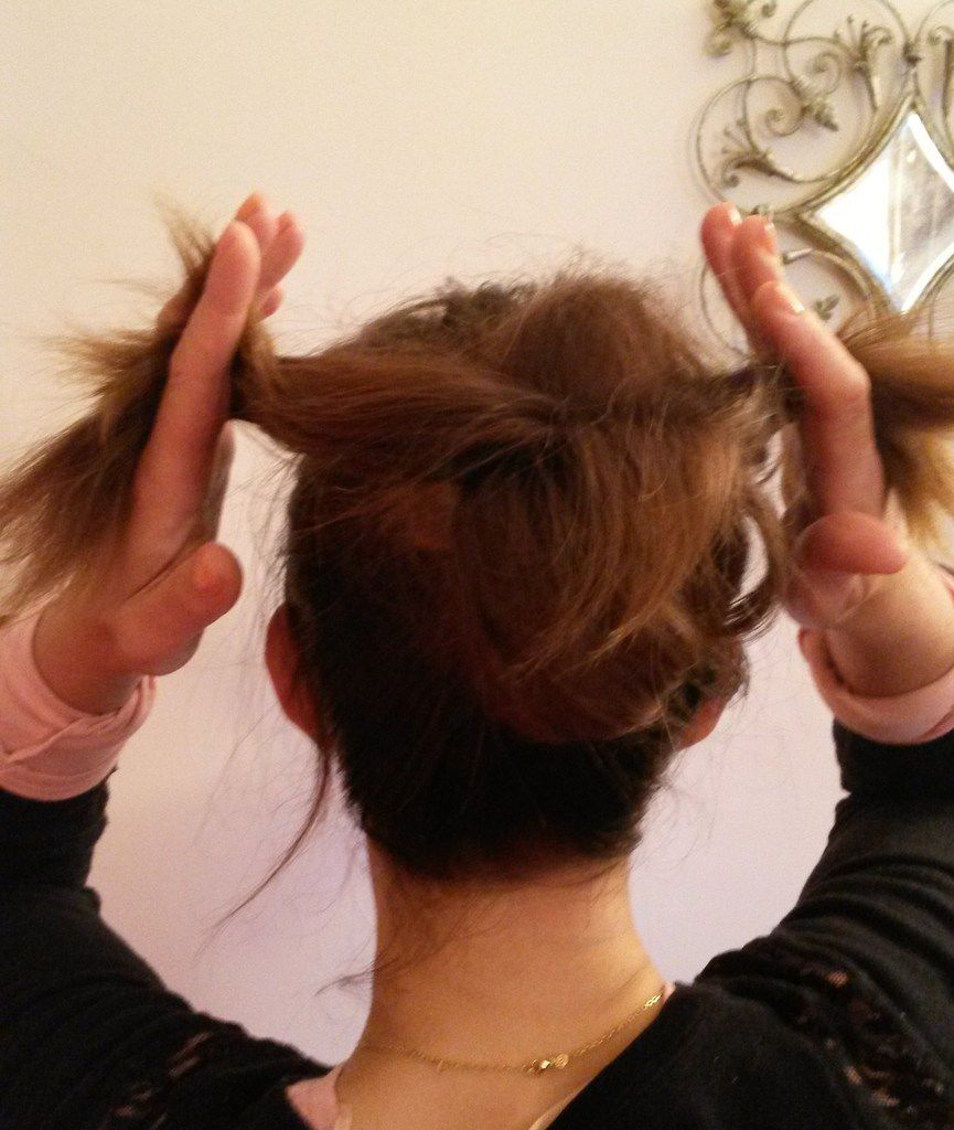 chignon BB tuto